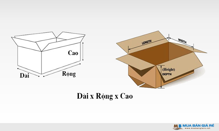 Kích thước thùng carton