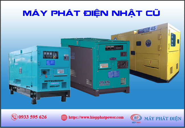 Máy phát điện Nhật cũ