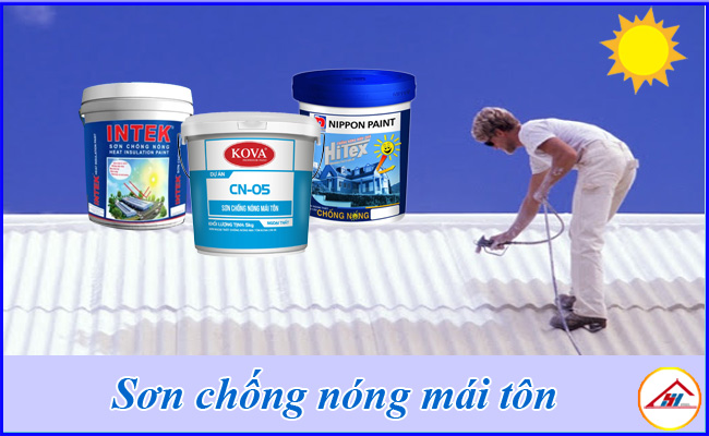 Sơn cách nhiệt cho mái tôn