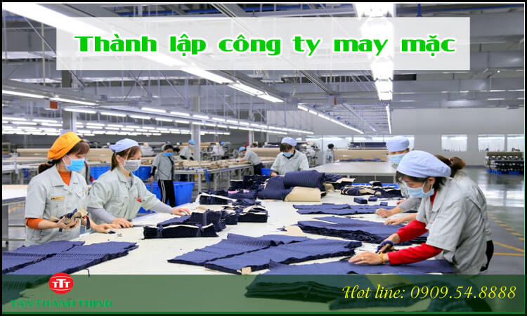 Thành lập công ty may mặc